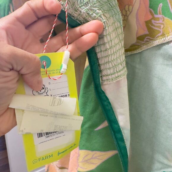 Farm Rio Dress: Vestido Jardim de Inverno NWT - Picture 13 of 14